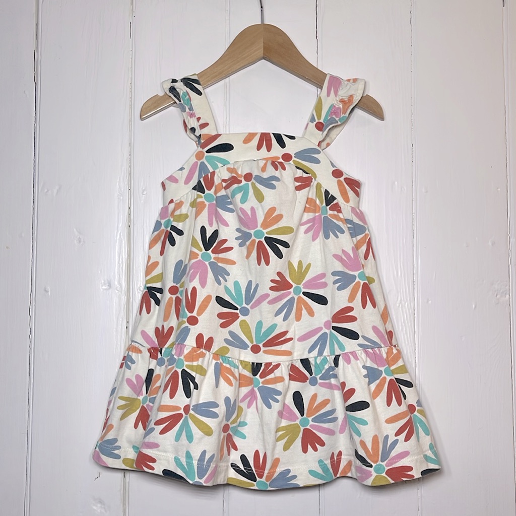 Hanna Andersson 100 Organic Cotton Floral Print Dress